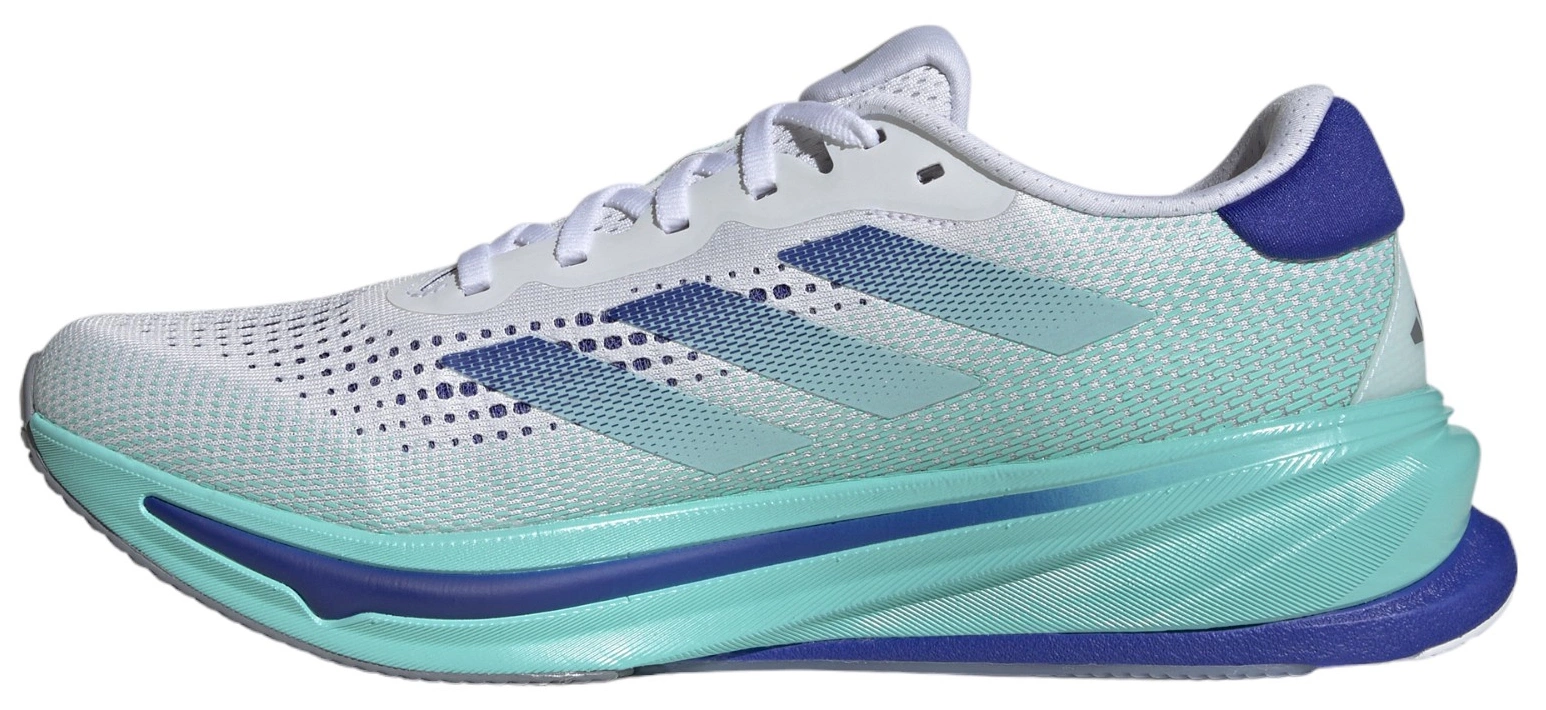 adidas Men's Supernova Rise Running Shoes - White/Aqua - View 4