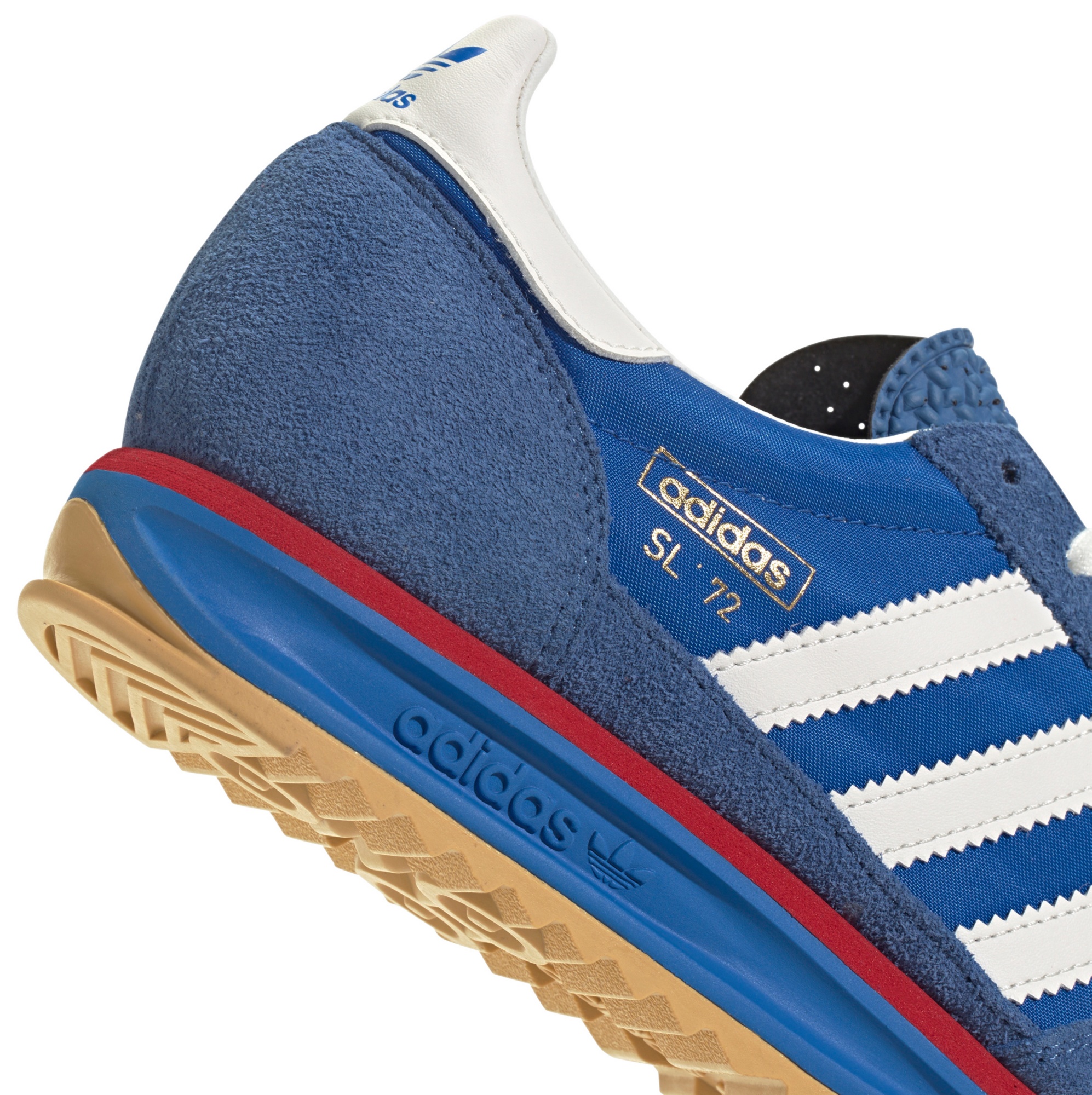 adidas Men's SL 72 RS Shoes - Blue/White/Better Scarlet - View 5