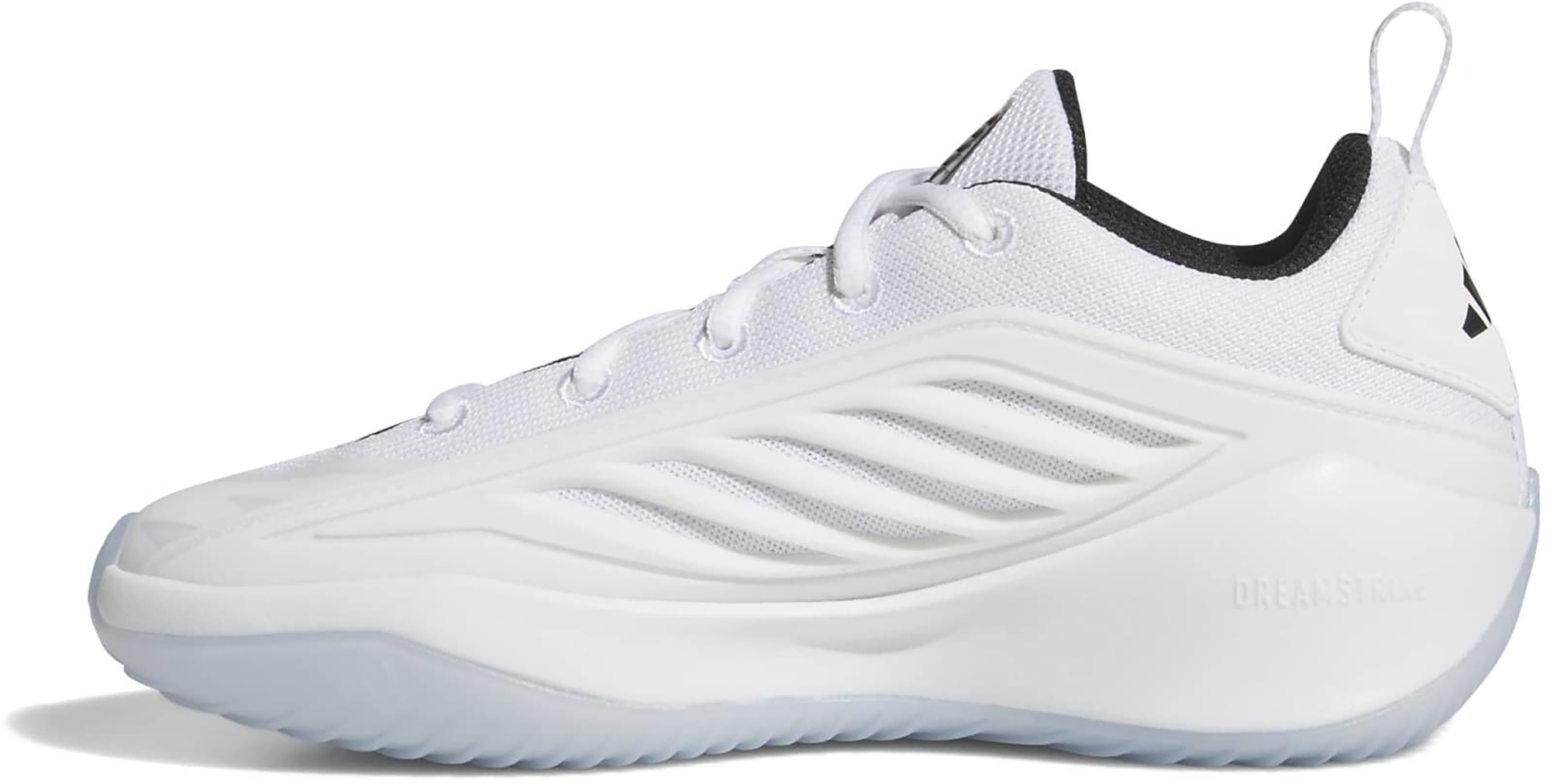 adidas Kids' Grade School Believe That. 1 Basketball Shoes - Ftwr White/Core Black/Ftwr White - View 4