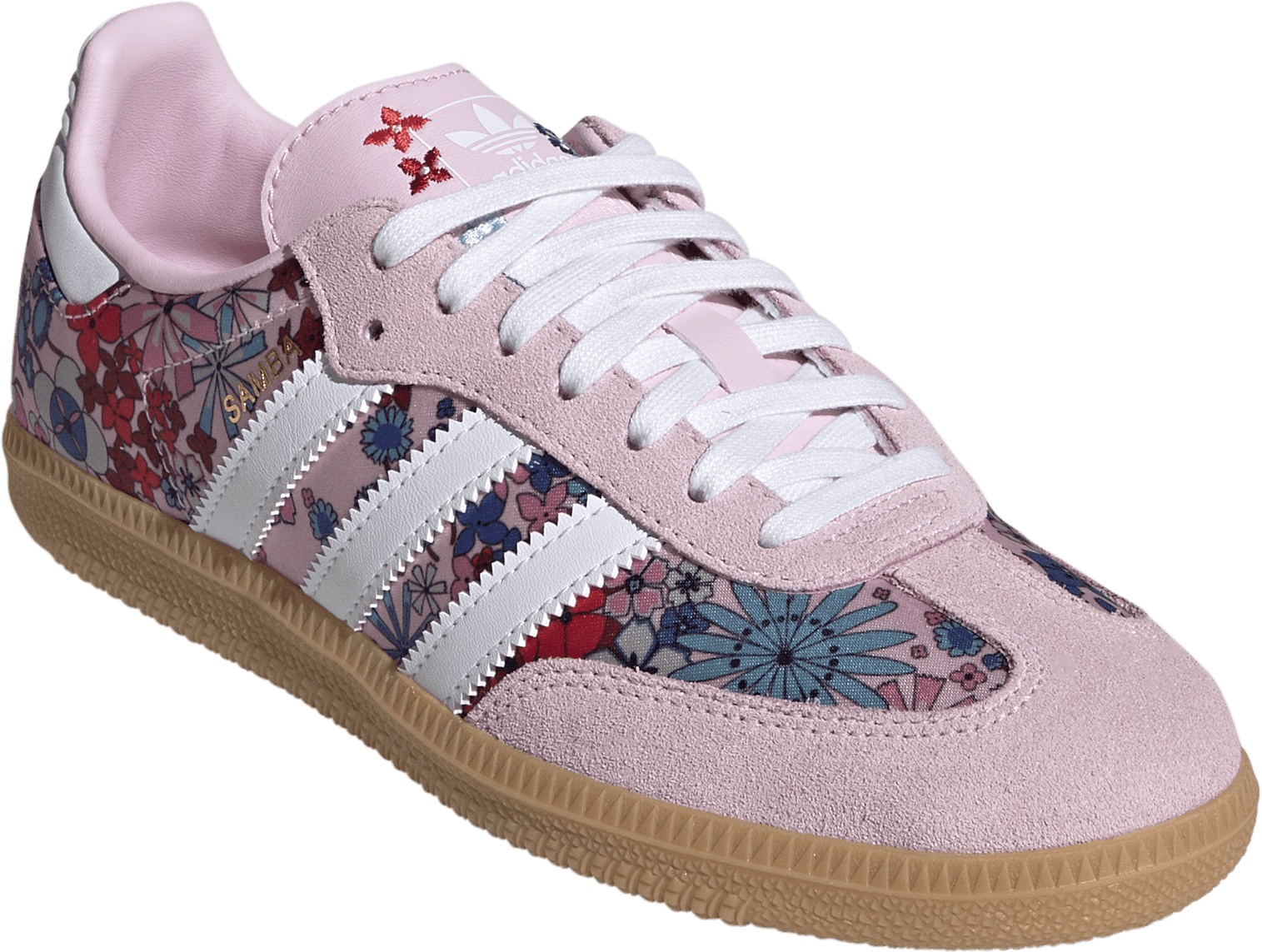 adidas Kids' Grade School Samba OG Shoes - Clear Pink/White/Gum - View 5
