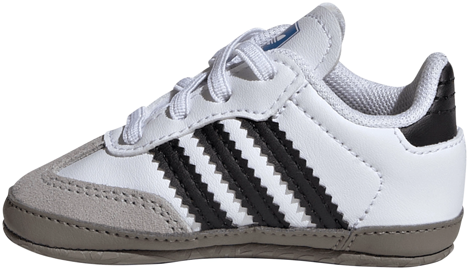 adidas Toddler Samba OG Shoes - White/Black/Clear Granite - View 4