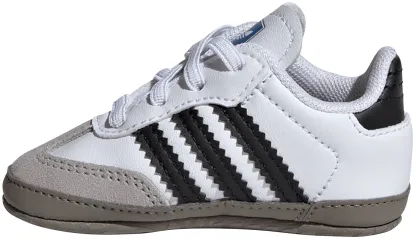 adidas Toddler Samba OG Shoes - White/Black/Clear Granite - View 4