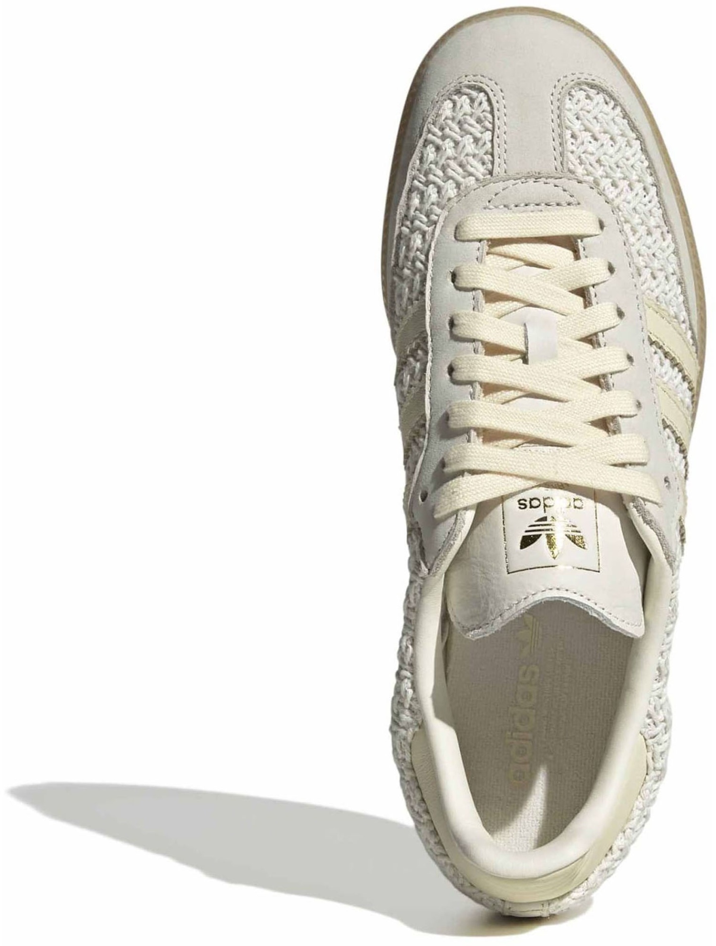 adidas Women's Samba OG Shoes - Crochet Off Wht/Wm Vanlla - View 2