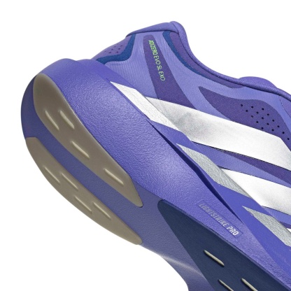 adidas Men's Adizero EVO SL EXO Running Shoes - Solar Purple/Silver Met./Pure Purple - View 8