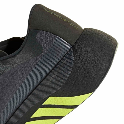 adidas Men's Hyperboost Edge Running Shoes - Carbon/Hi-res Yellow/Grey Five - View 9