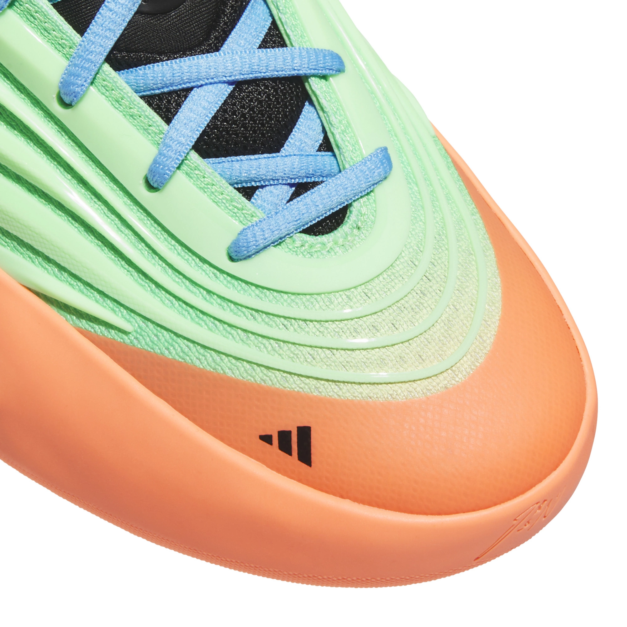 adidas Dame X Basketball Shoes - Green/Orange/Black - View 8