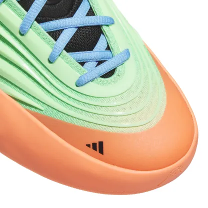 adidas Dame X Basketball Shoes - Green/Orange/Black - View 8
