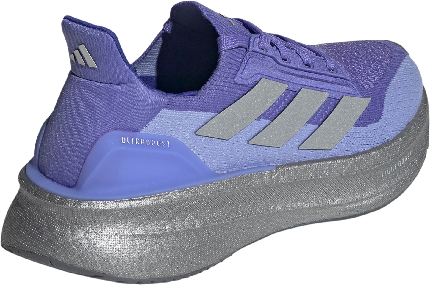 adidas Women's Ultraboost 5x Running Shoes - Blue/Silver - View 7