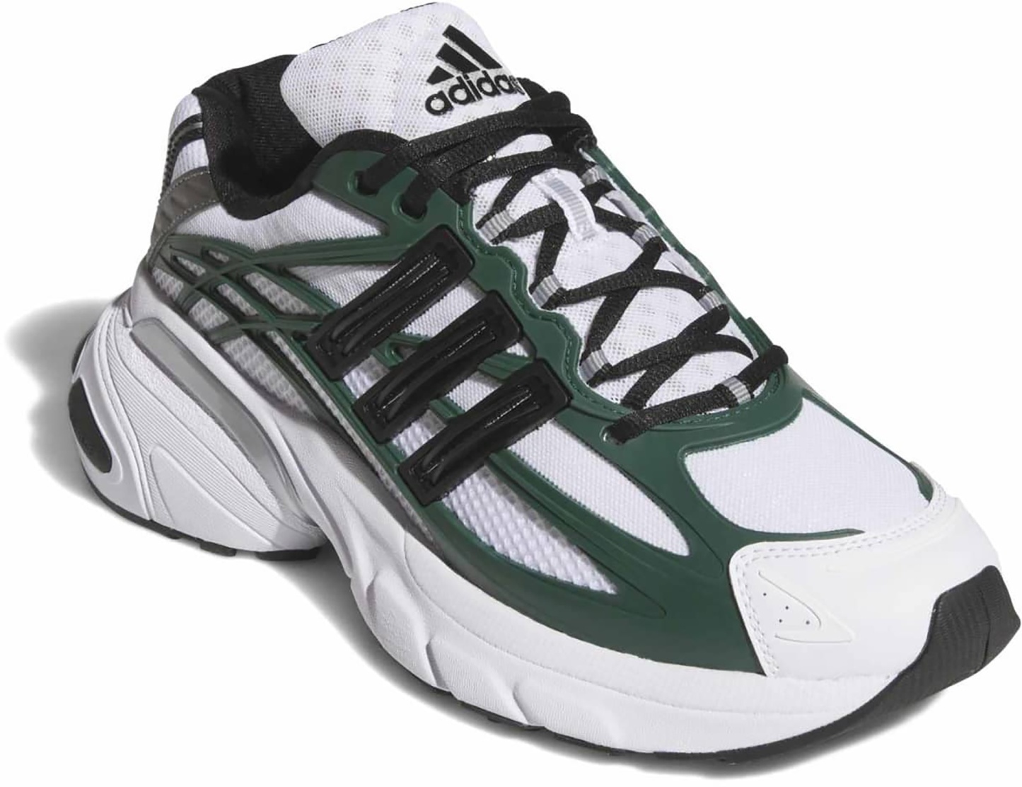 adidas Men's Adistar XLG 2.0 Shoes - Wht/Blk/Collegiate Green - View 6