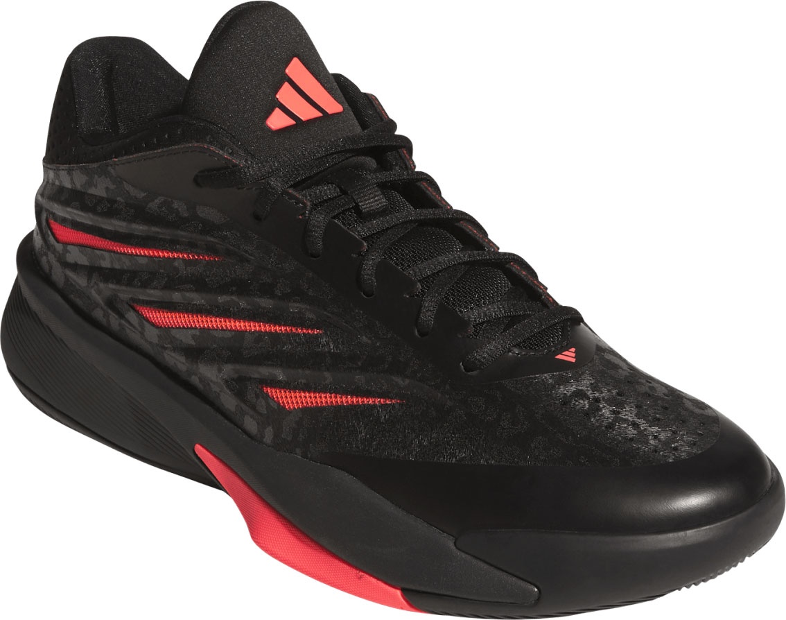 adidas Adult Crazy Energy Shoes - Core Black/Solar Turbo/Core Black - View 6