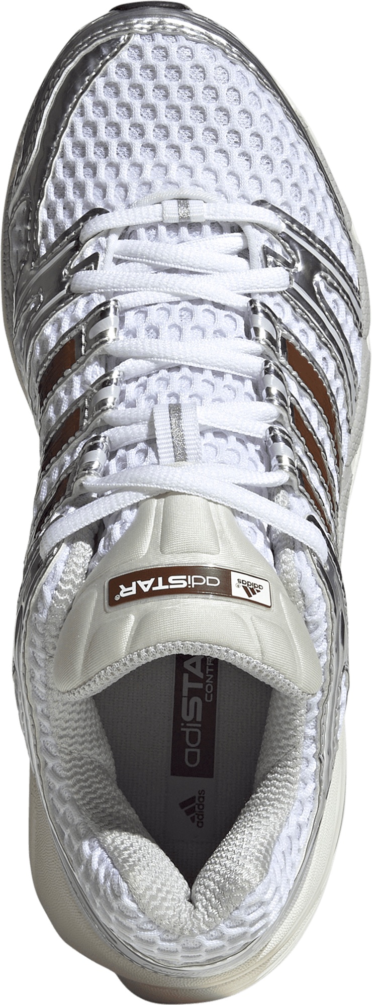 adidas Women's Adistar Control 5 Shoes - Ftwr White/Preloved Brown/Grey One - View 2
