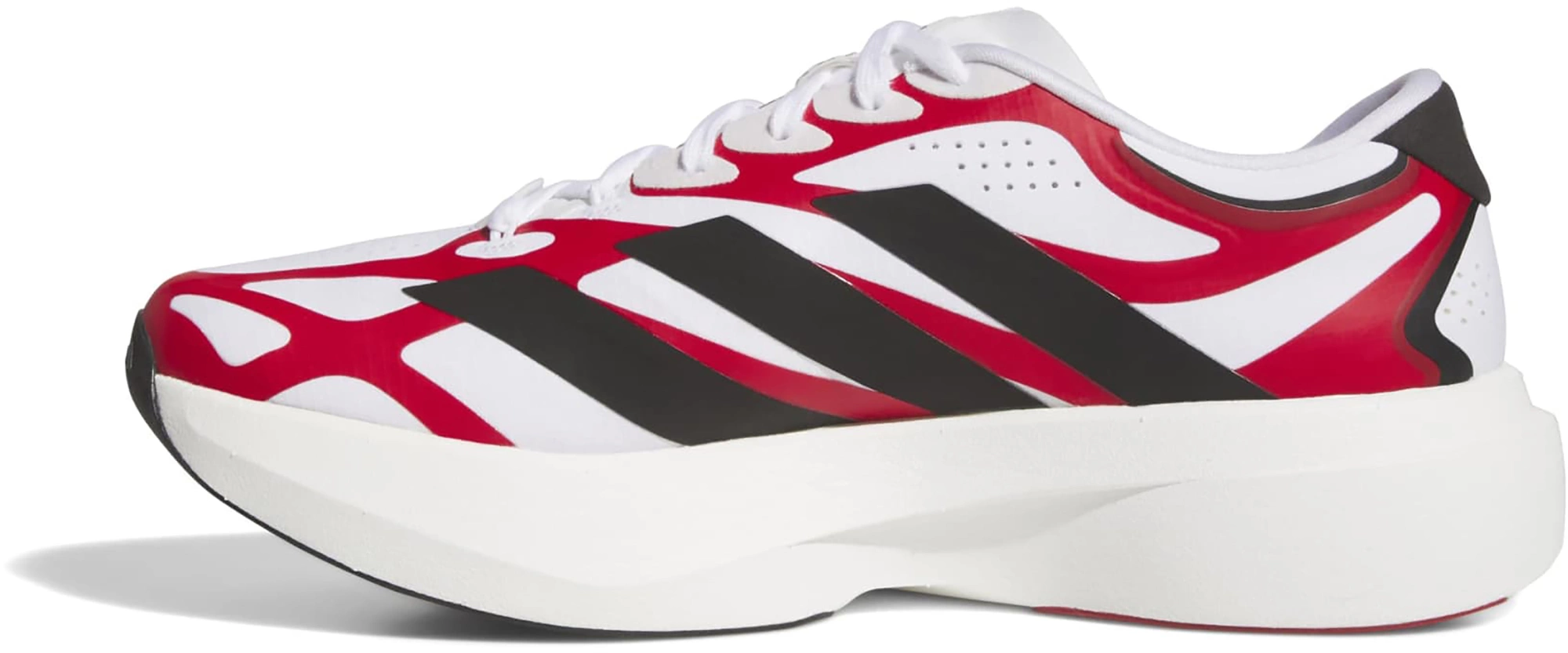 adidas Men's Adizero EVO SL EXO Texas Tech Running Shoes - Ftwr White/Core Black/Team Power Red - View 5