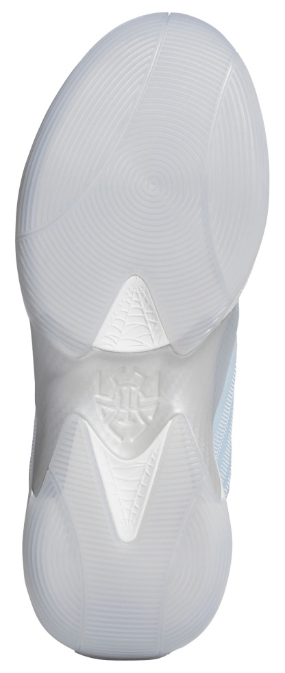 adidas D.O.N. Issue #7 'Ice Spida' Basketball Shoes - Sky/White/Silver - View 3