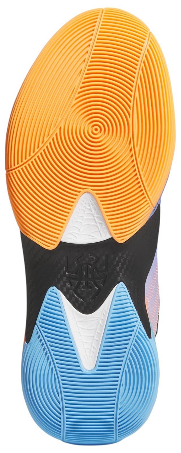 adidas D.O.N. Issue #7 'All-Star' Basketball Shoes - Black/Orange/Silver - View 4