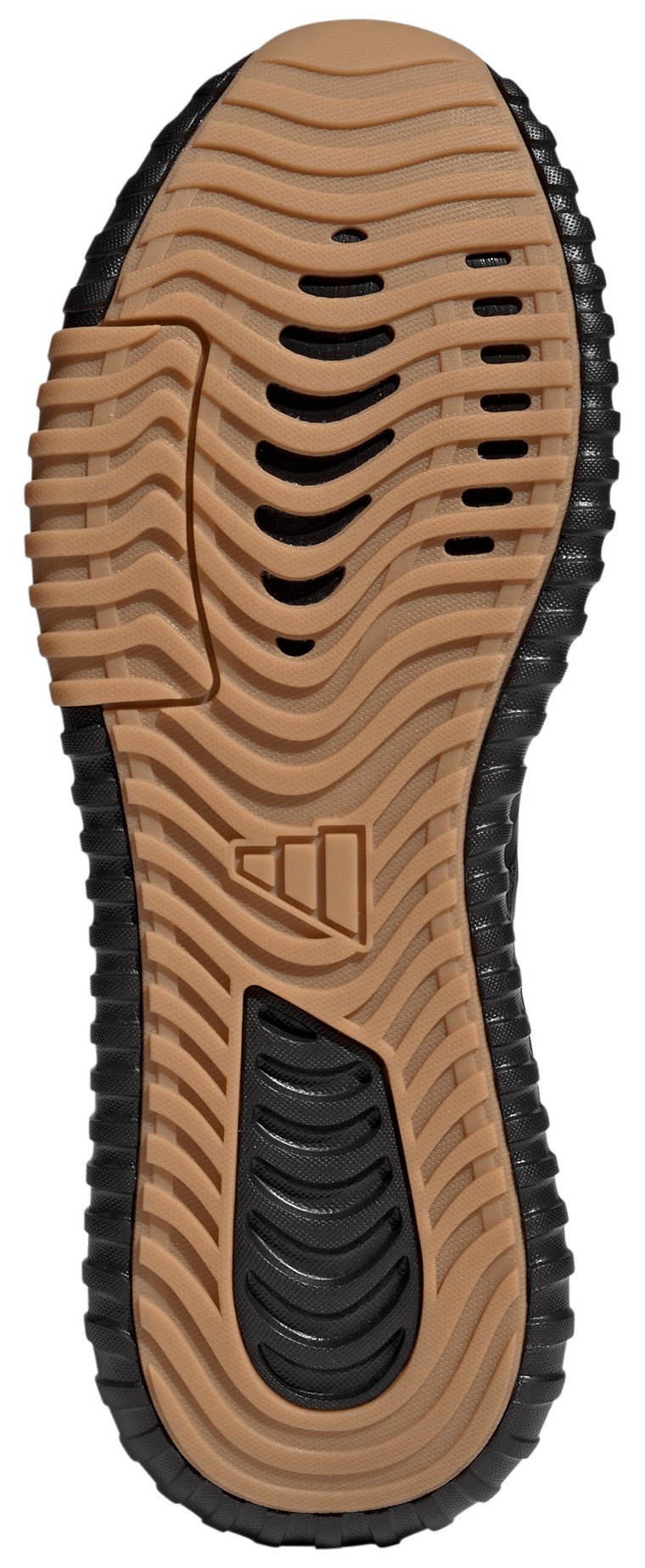 adidas Men's Kaptir 4.0 Shoes - Black/Core Black/Gum - View 3