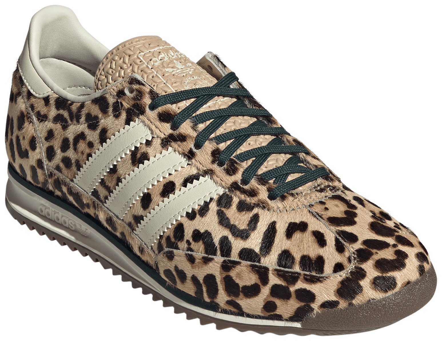adidas Women's SL72 OG Shoes - Cheetah Pony Hair - View 6