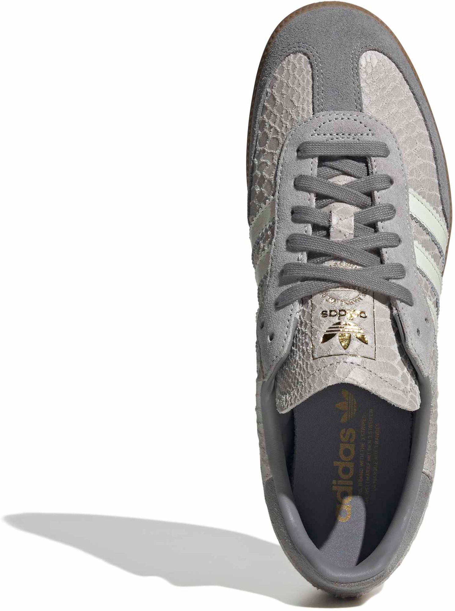 adidas Samba OG Shoes - Snake Grey - View 2