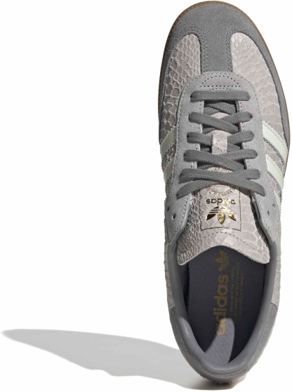 adidas Samba OG Shoes - Snake Grey - View 2