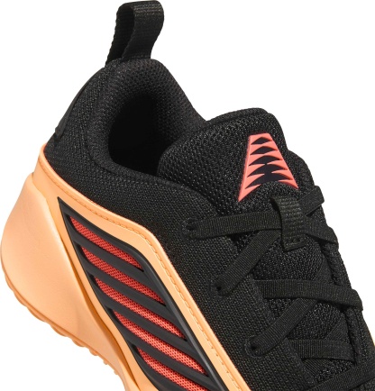 adidas Kids' Preschool Believe That. 1 Basketball Shoes - Acid Orange/Core Black/Acid Red - View 7