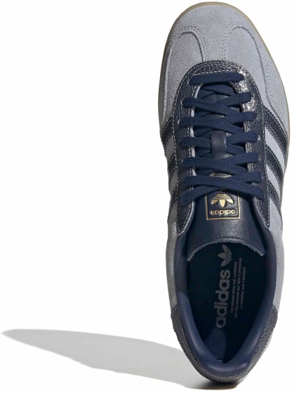 adidas Men's Gazelle Indoor Shoes - Vint Slvr/Indg - View 2