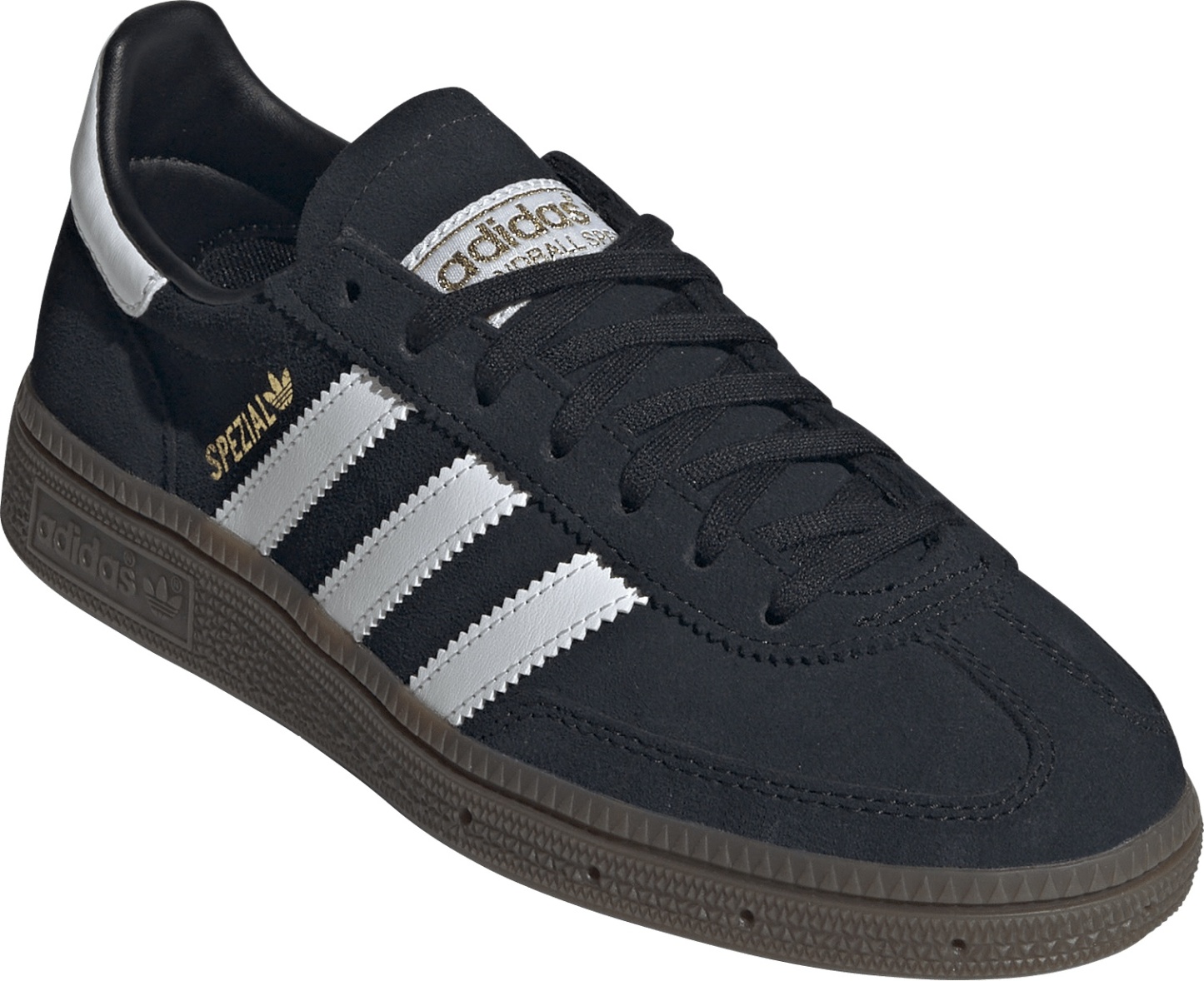 adidas Kids' Grade School Handball Spezial Shoes - Black/White - View 5