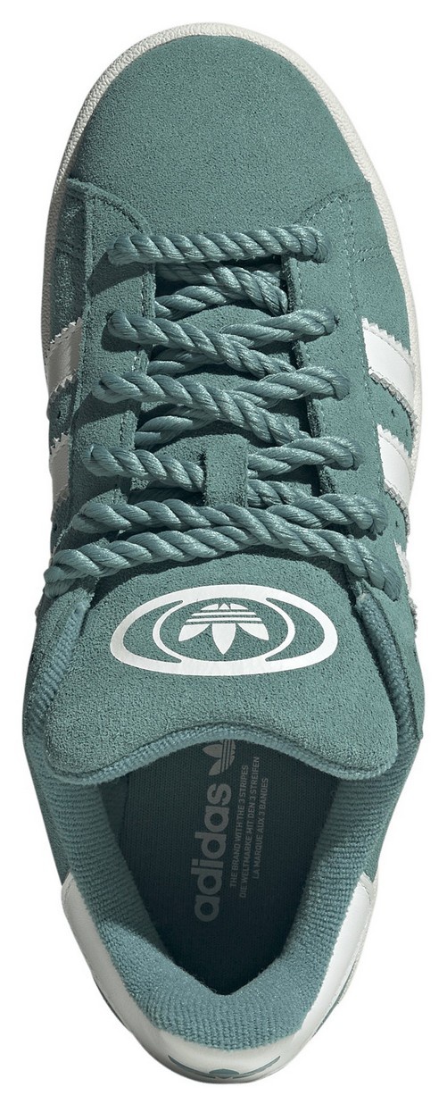 adidas Women's Campus 00s Shoes - Active Teal/White - View 2