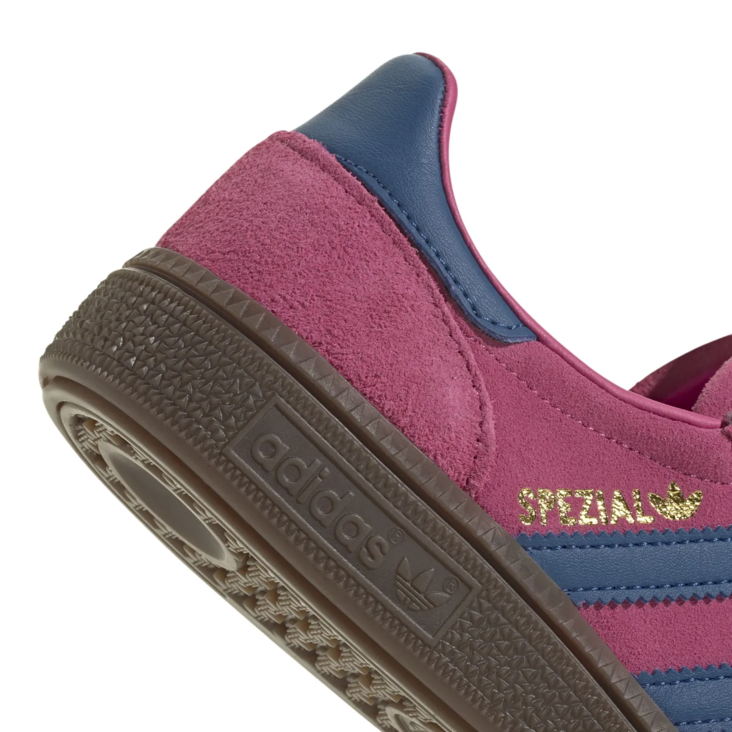 adidas Kids' Grade School Handball Spezial Shoes - Shock Pink/Dark Marine/Gum - View 8