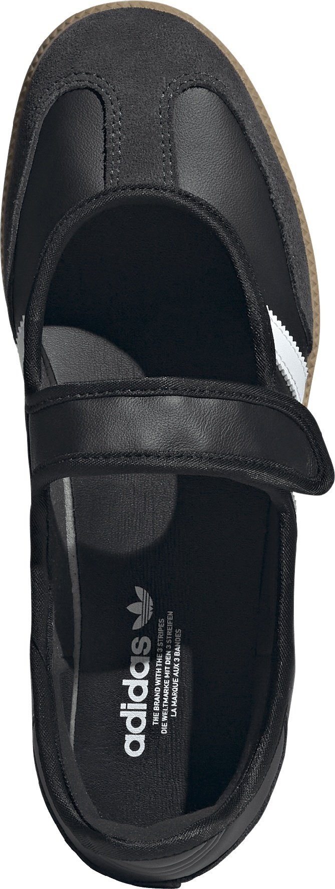adidas Women's Samba Jane Shoes - White/Carbon/Black - View 2
