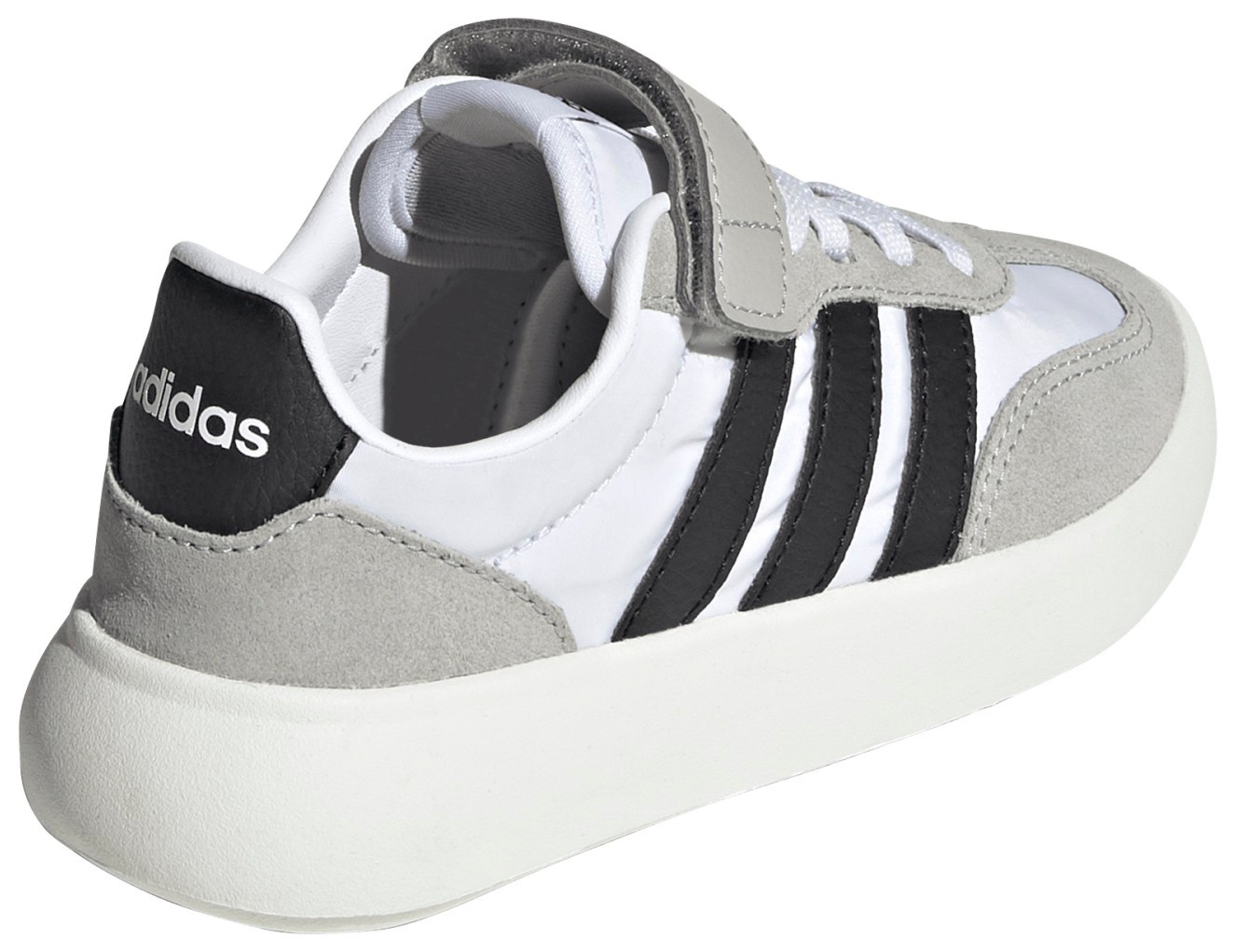 adidas Kids' Preschool Barreda Decode Shoes - White/Black - View 6