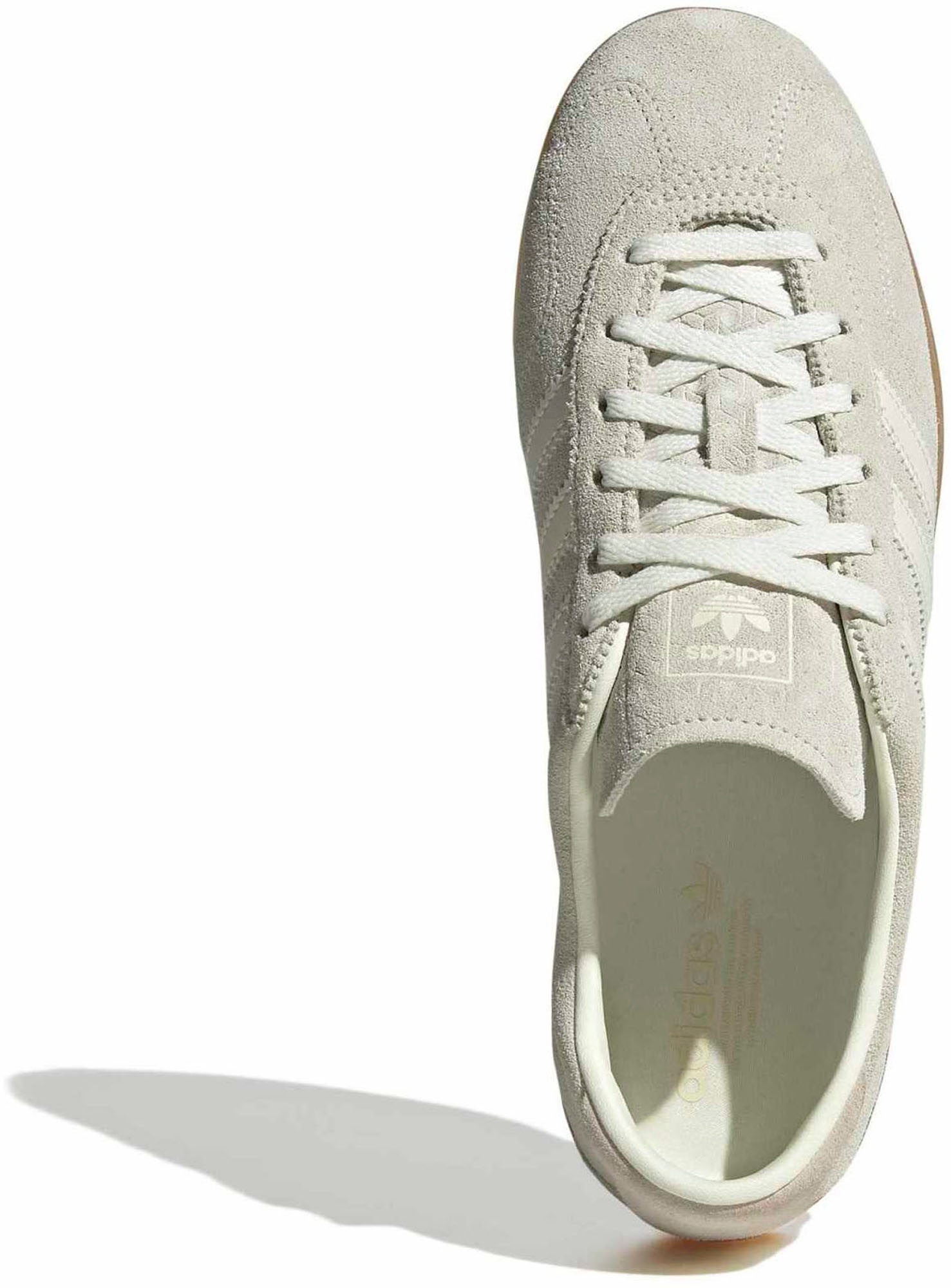 adidas Originals Women's Gazelle Lo Pro Shoes - Ivory/Off White/Gum 3 - View 2