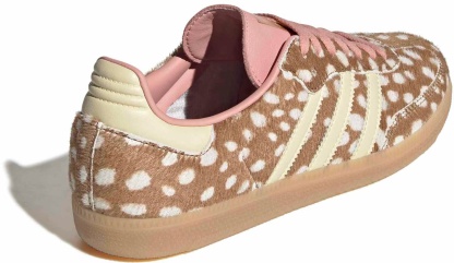adidas Women's Samba OG Shoes - Fawn Pony Hair - View 5