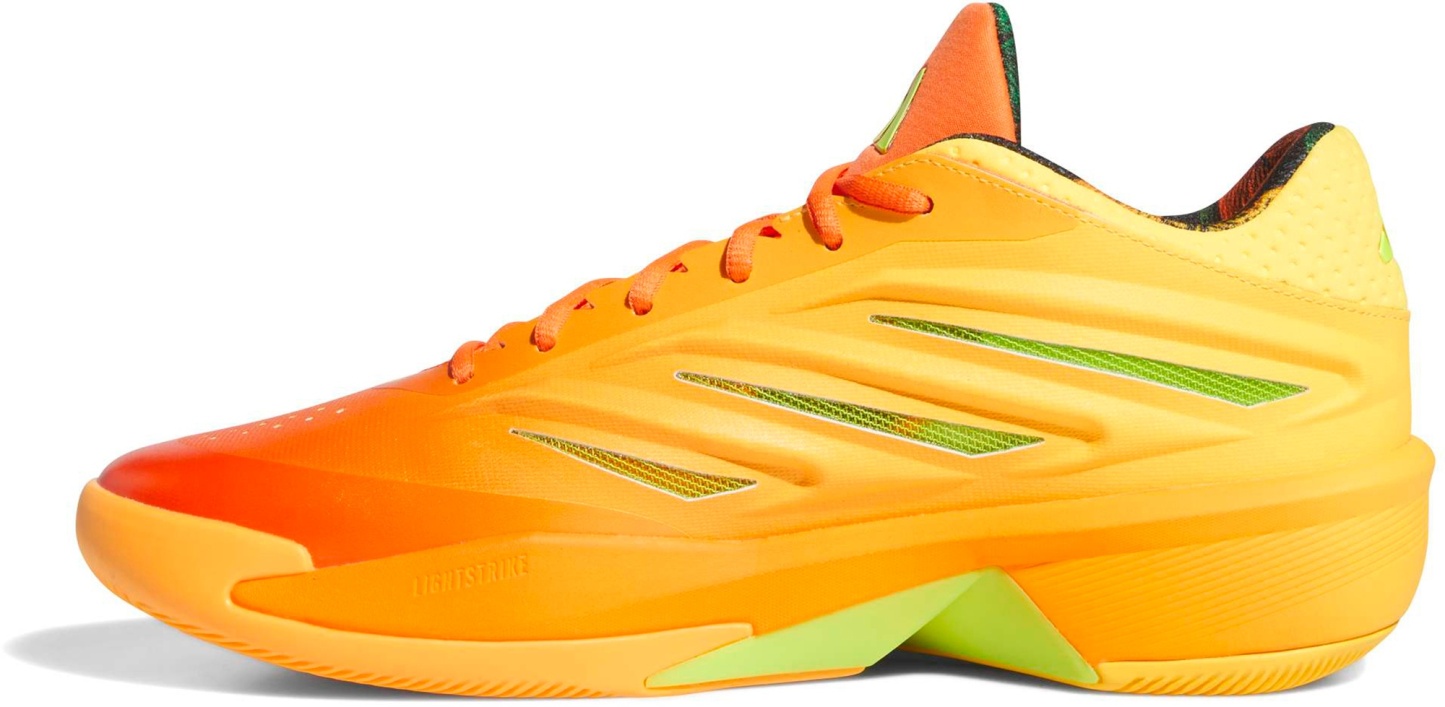 adidas Crazy Energy 'Satou PE' Basketball Shoes - Impact Orange/Semi Solar Slime/Impact Orange - View 4