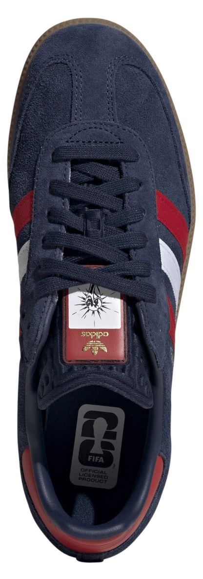 adidas FIFA World Cup Samba OG Shoes - Night Indigo/Better Scarlet/Ftwr White - View 2