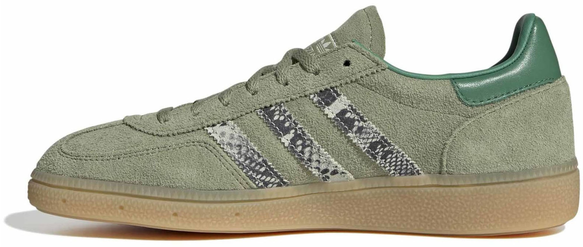 adidas Women's Handball Spezial Shoes - Tent Green/Snake Stripes - View 4