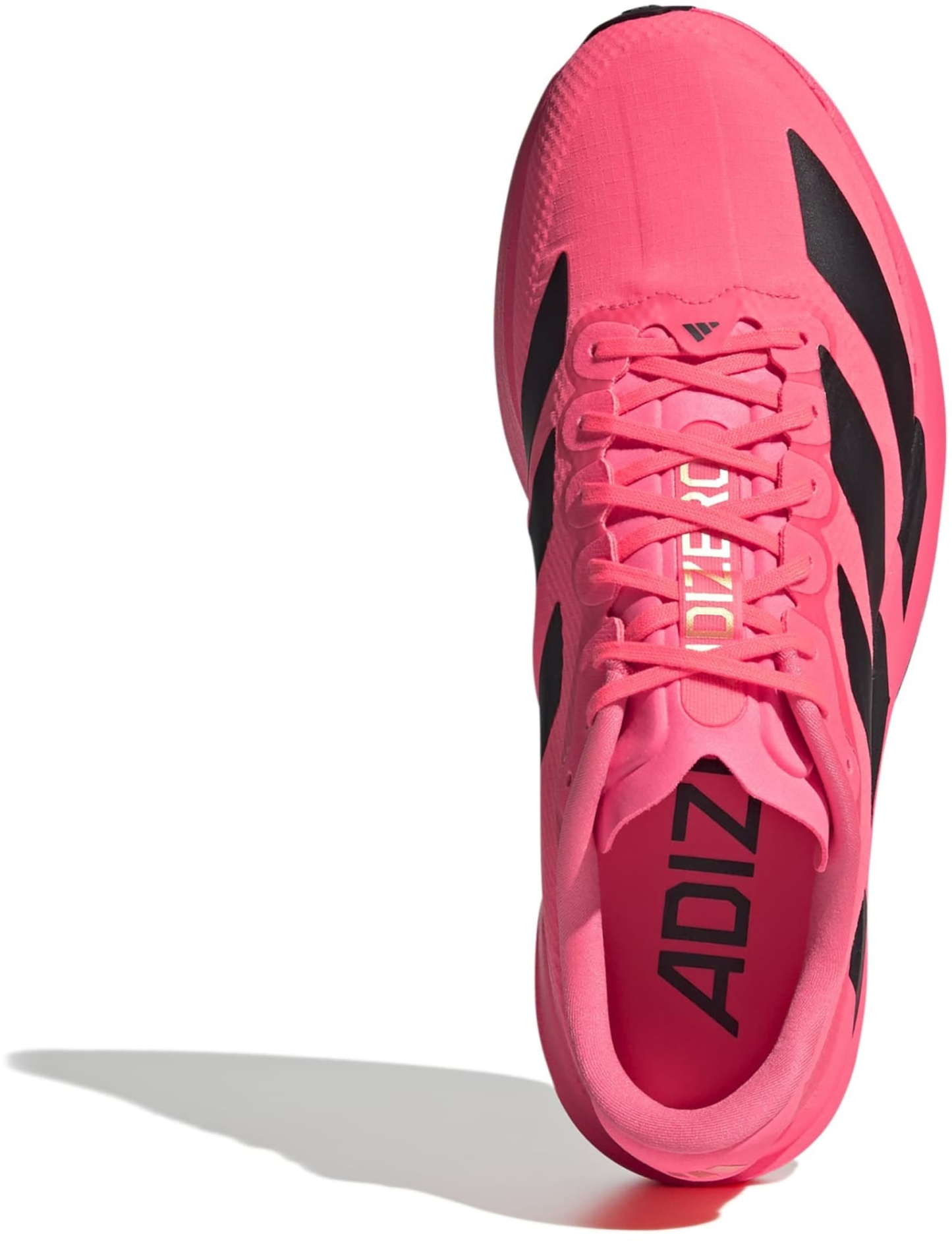 adidas Men's Adizero EVO SL Woven Running Shoes - Solar Turbo/Black/Carbon - View 2