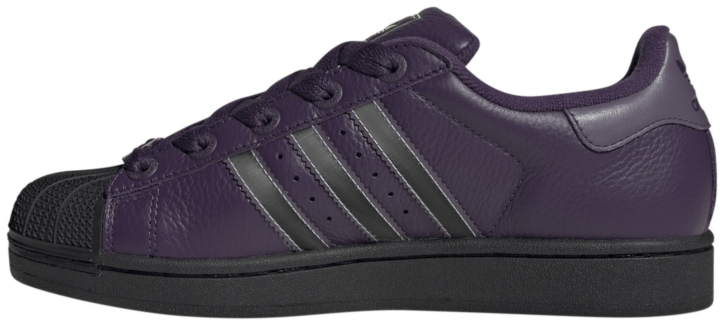 adidas Women's Superstar II Shoes - Plum - View 6