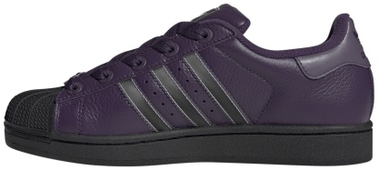 adidas Women's Superstar II Shoes - Plum - View 6