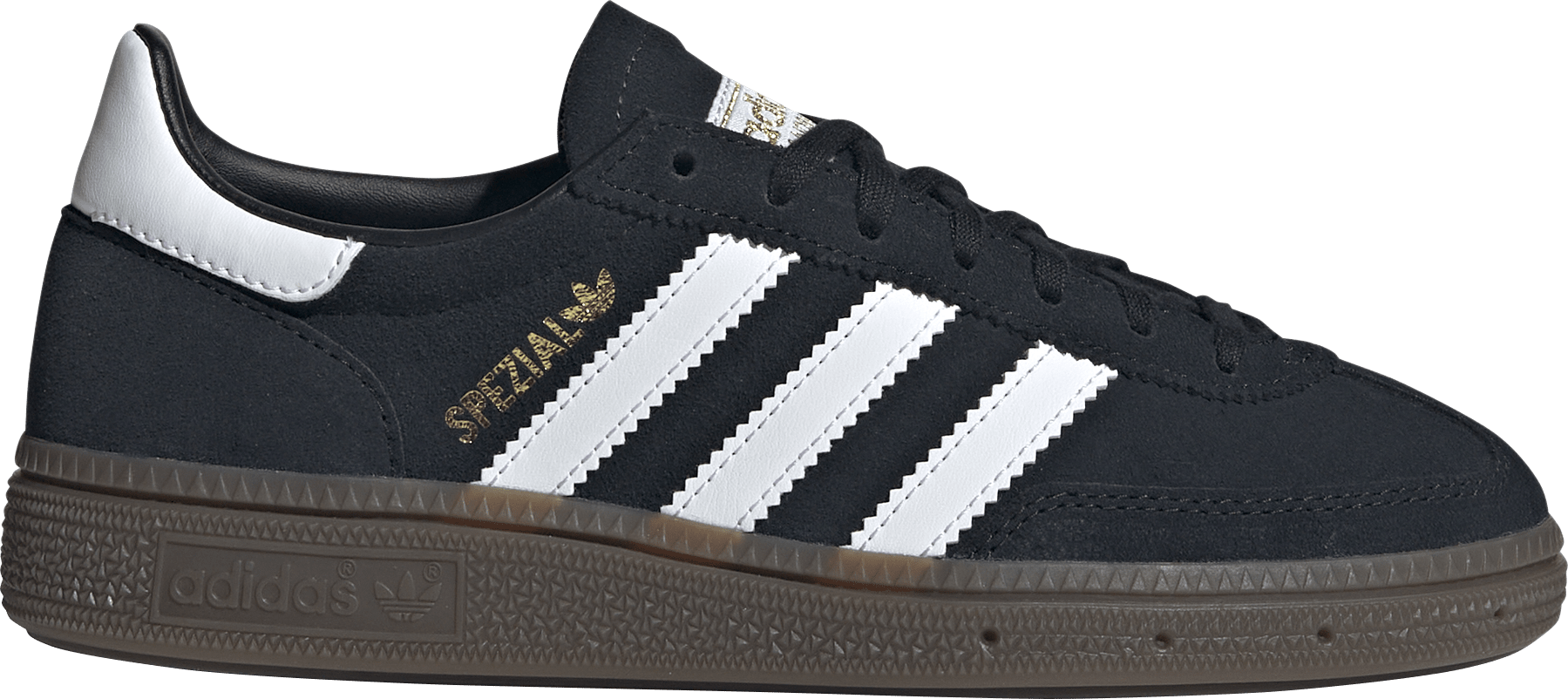 adidas Kids' Grade School Handball Spezial Shoes - Black/White - View 1