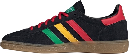 adidas Handball Spezial Jamaica Shoes - Black/Red - View 9