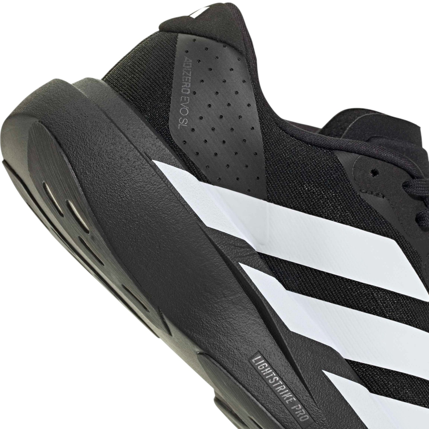 adidas Kids' Grade School EVO SL Shoes - Black/White - View 3