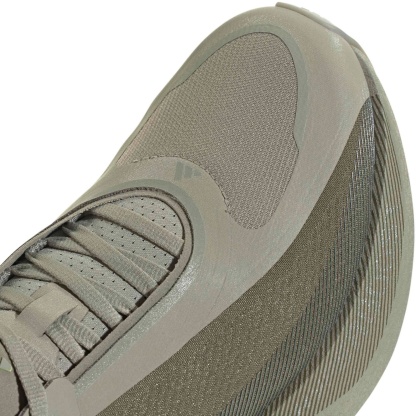adidas Men's Hyperboost Edge Running Shoes - Silver Pebble/Medium Dark Khaki/Frozen Lemon - View 9
