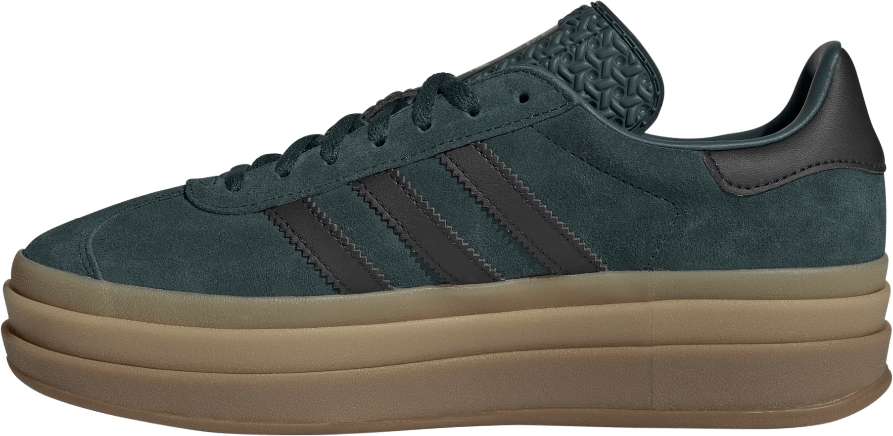 adidas Originals Women's Gazelle Bold Shoes - Ivy/Black - View 4
