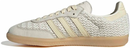 adidas Women's Samba OG Shoes - Crochet Off Wht/Wm Vanlla - View 4