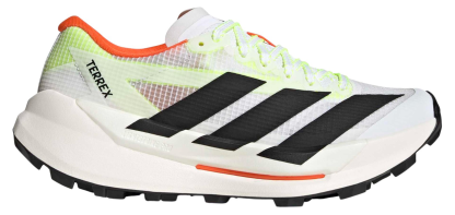 adidas Women's Terrex Agravic TT Trail Running Shoes - White/Black/Impact Orange - View 1