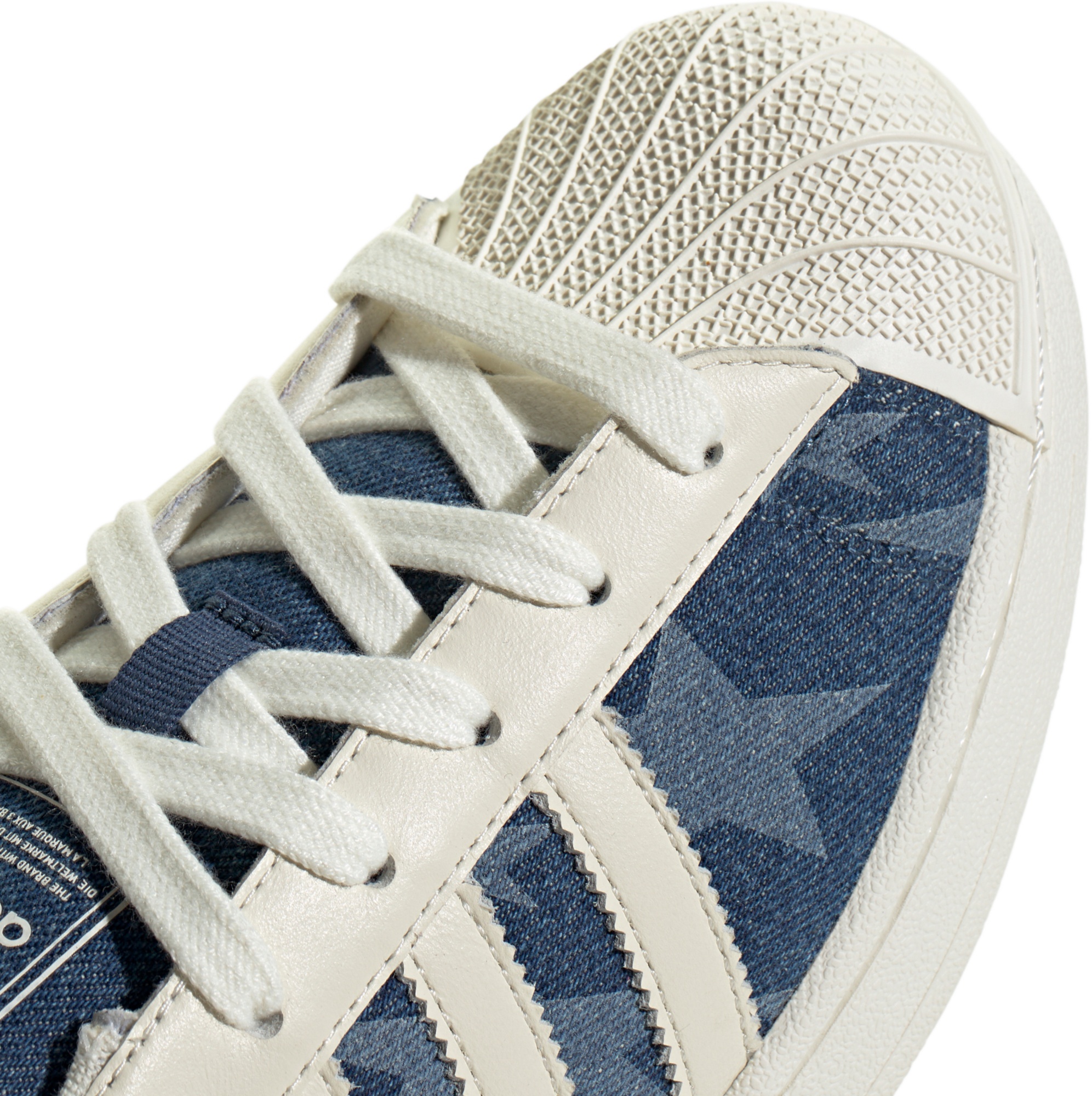 adidas Women's Superstar II Shoes - Night Marine/Off White/Night Marine - View 7