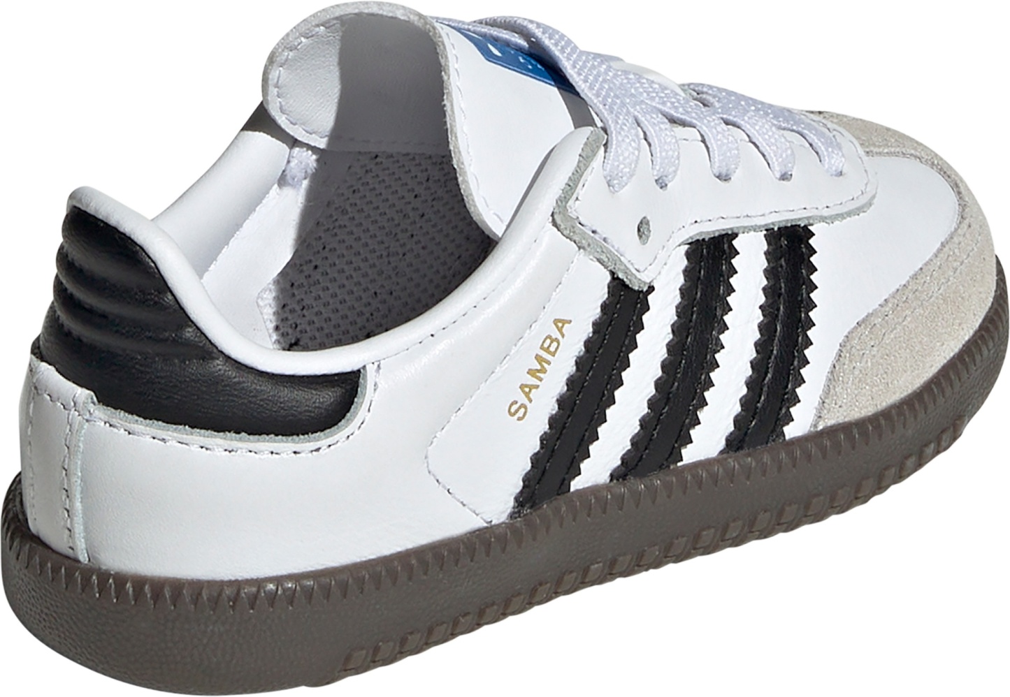 adidas Toddler Samba OG Shoes - White/Black/Gum - View 5
