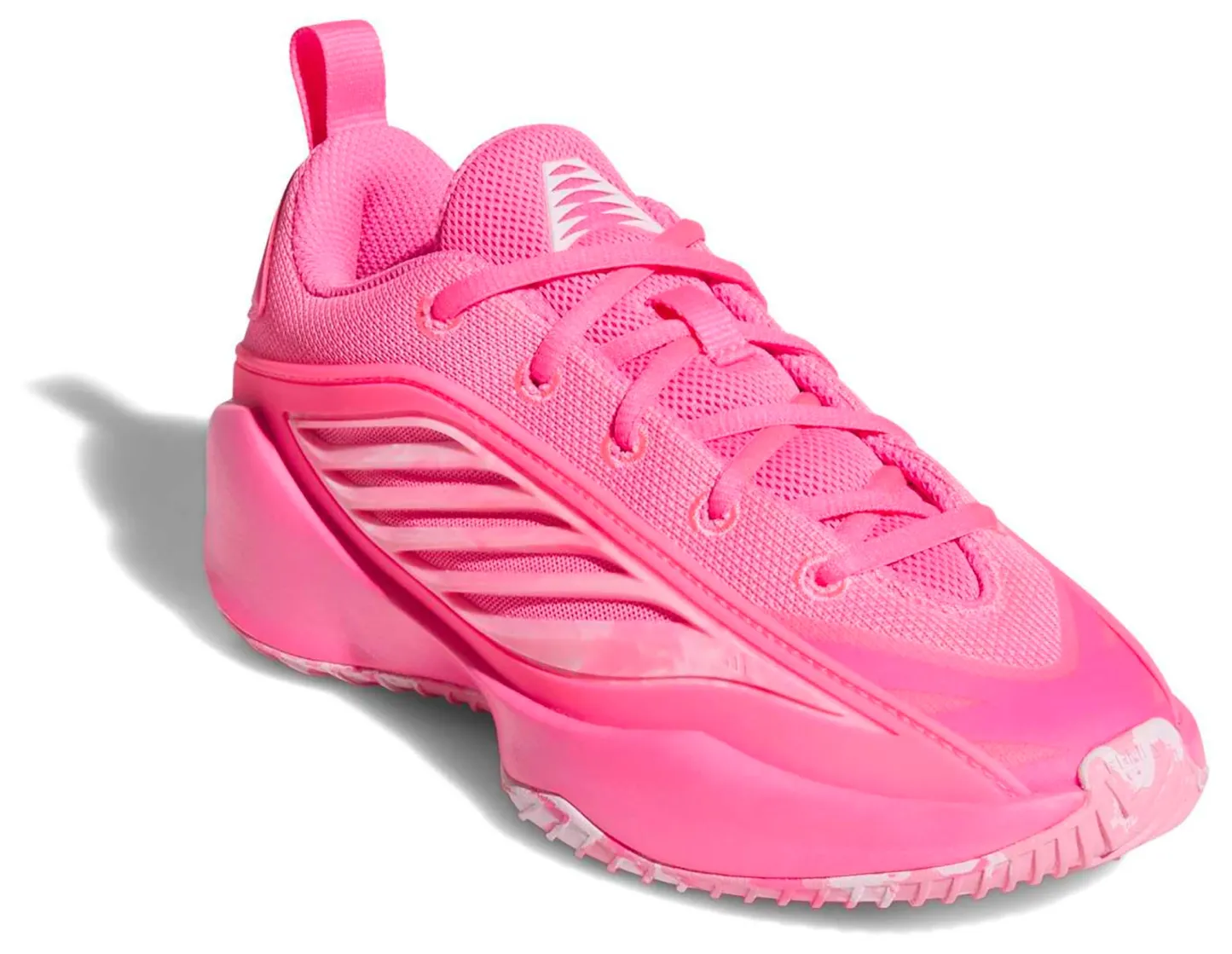 adidas Kids' Grade School Believe That. 1 Basketball Shoes - Pink/Pink/Pink - View 6