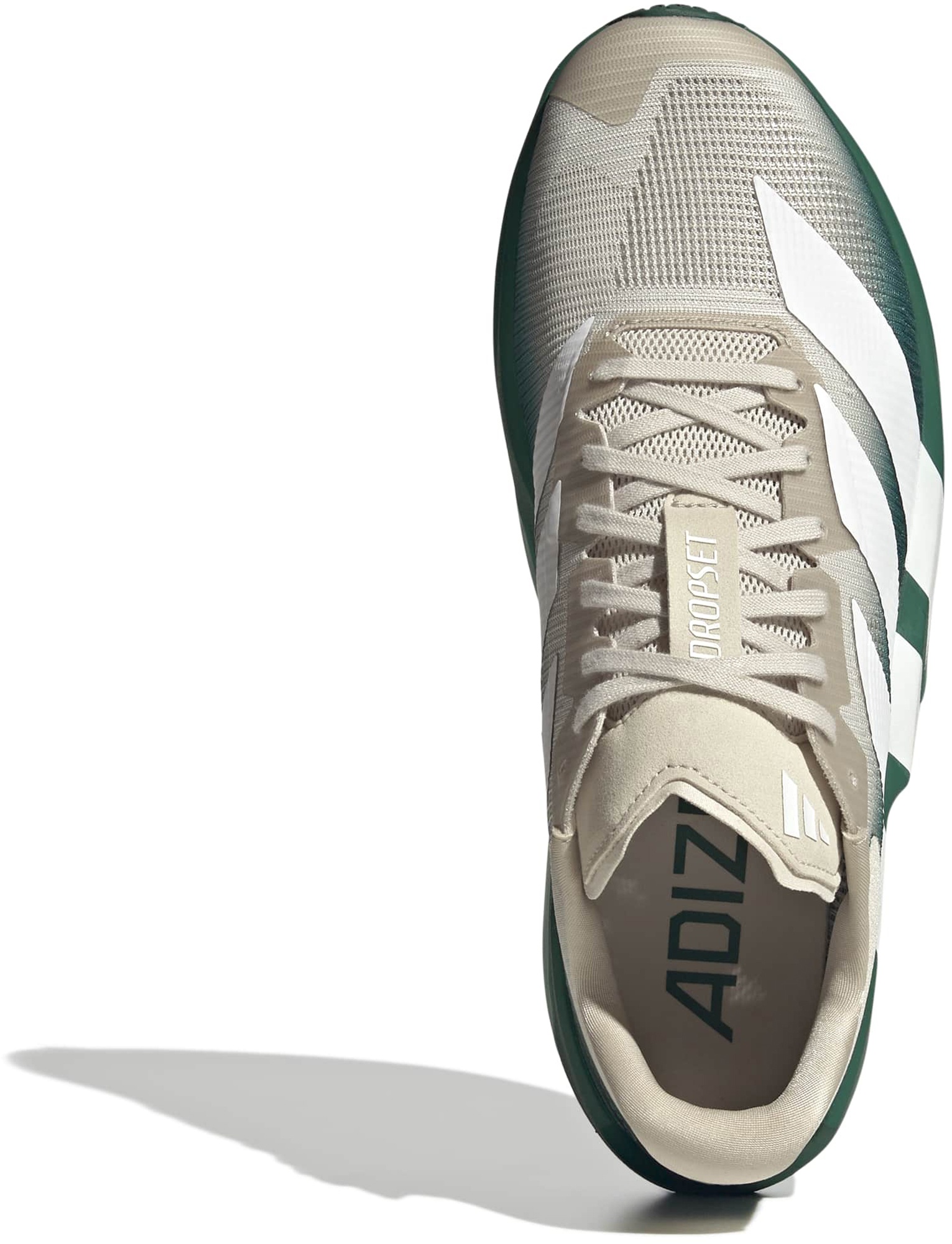 adidas Men's Adizero Dropset Pro Training Shoes - Alumina/Green - View 2