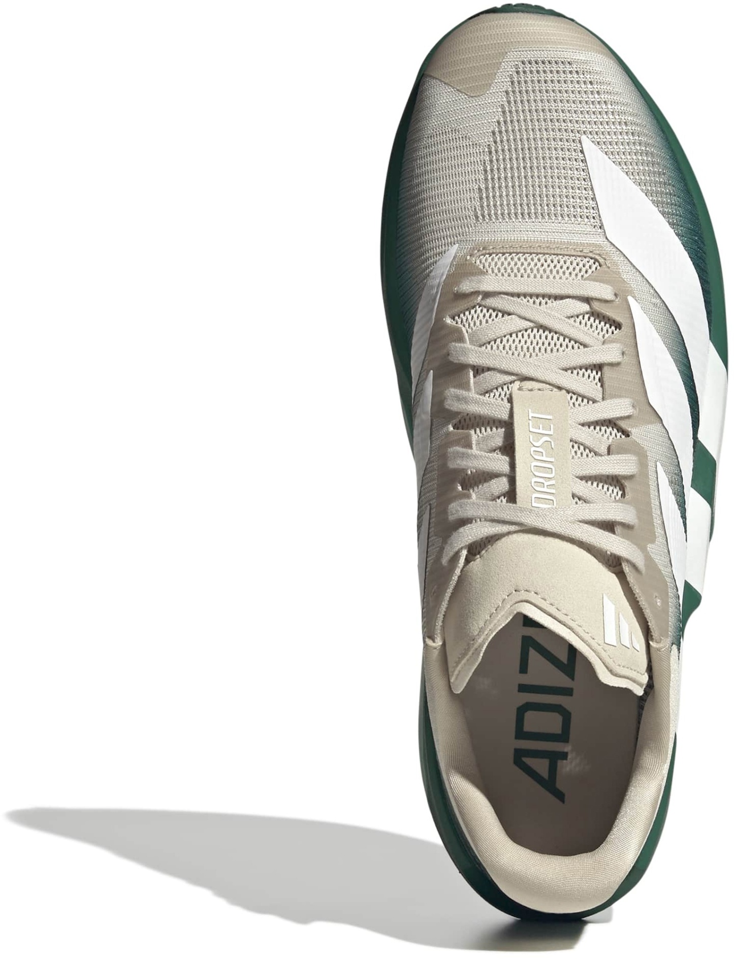 adidas Men's Adizero Dropset Pro Training Shoes - Alumina/Green - View 2
