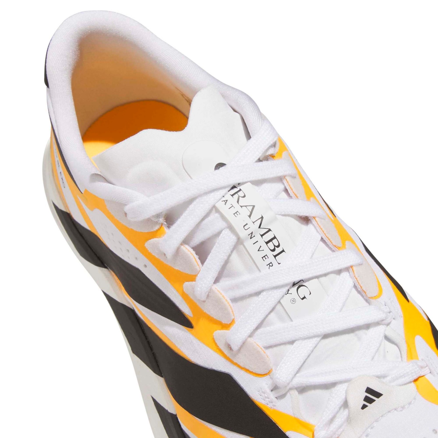 adidas Men's Adizero EVO SL EXO Grambling Running Shoes - Ftwr White/Team Colleg Gold/Core Black - View 8